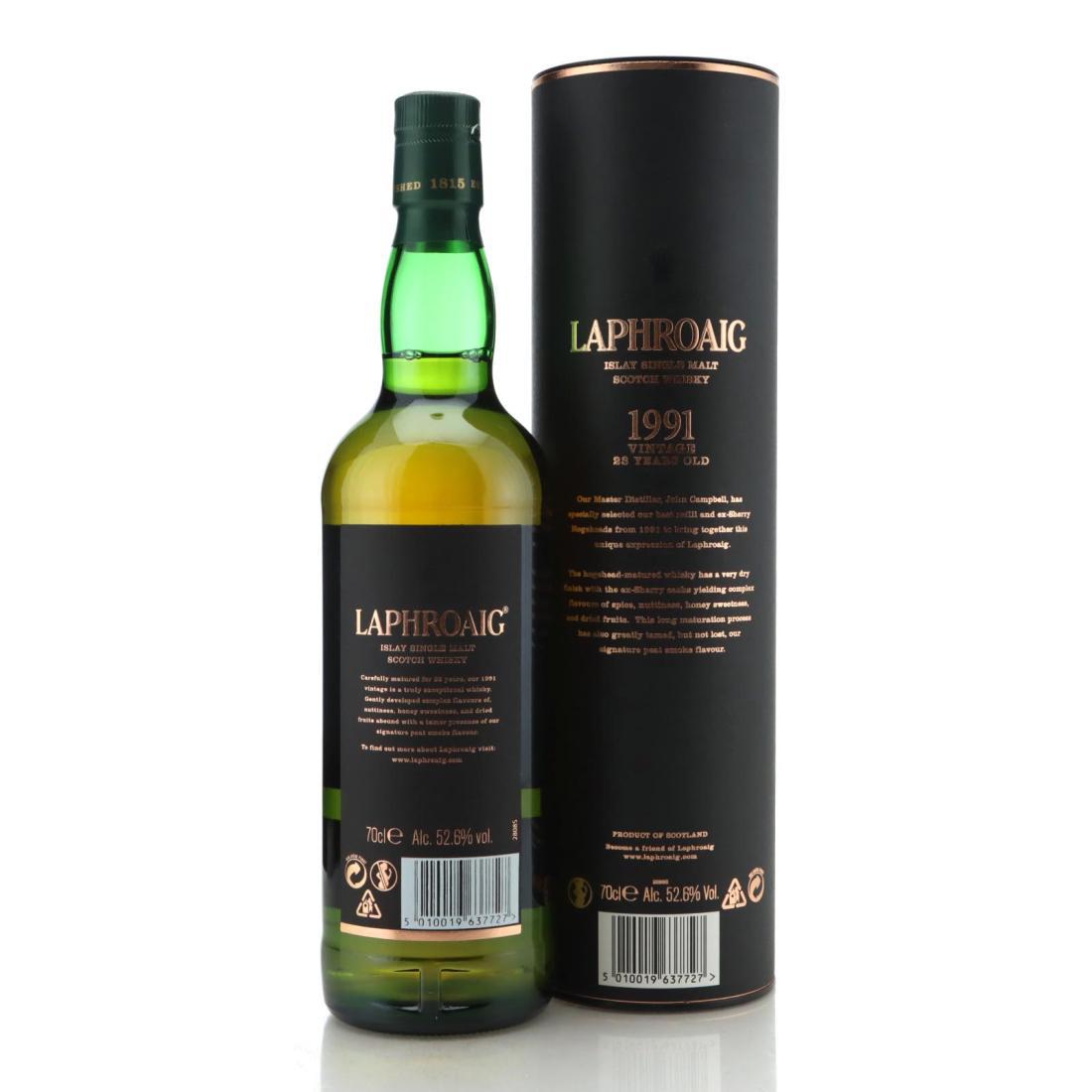 Laphroaig 1991 Vintage 23 Year Old