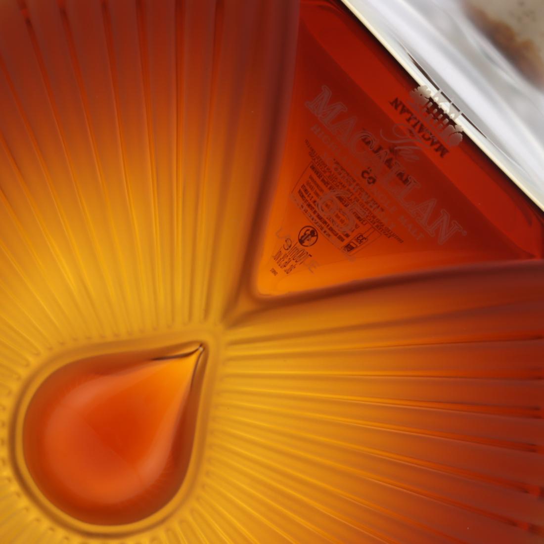 Macallan Six Pillars Collection 65 Year Old - Lalique Decanter