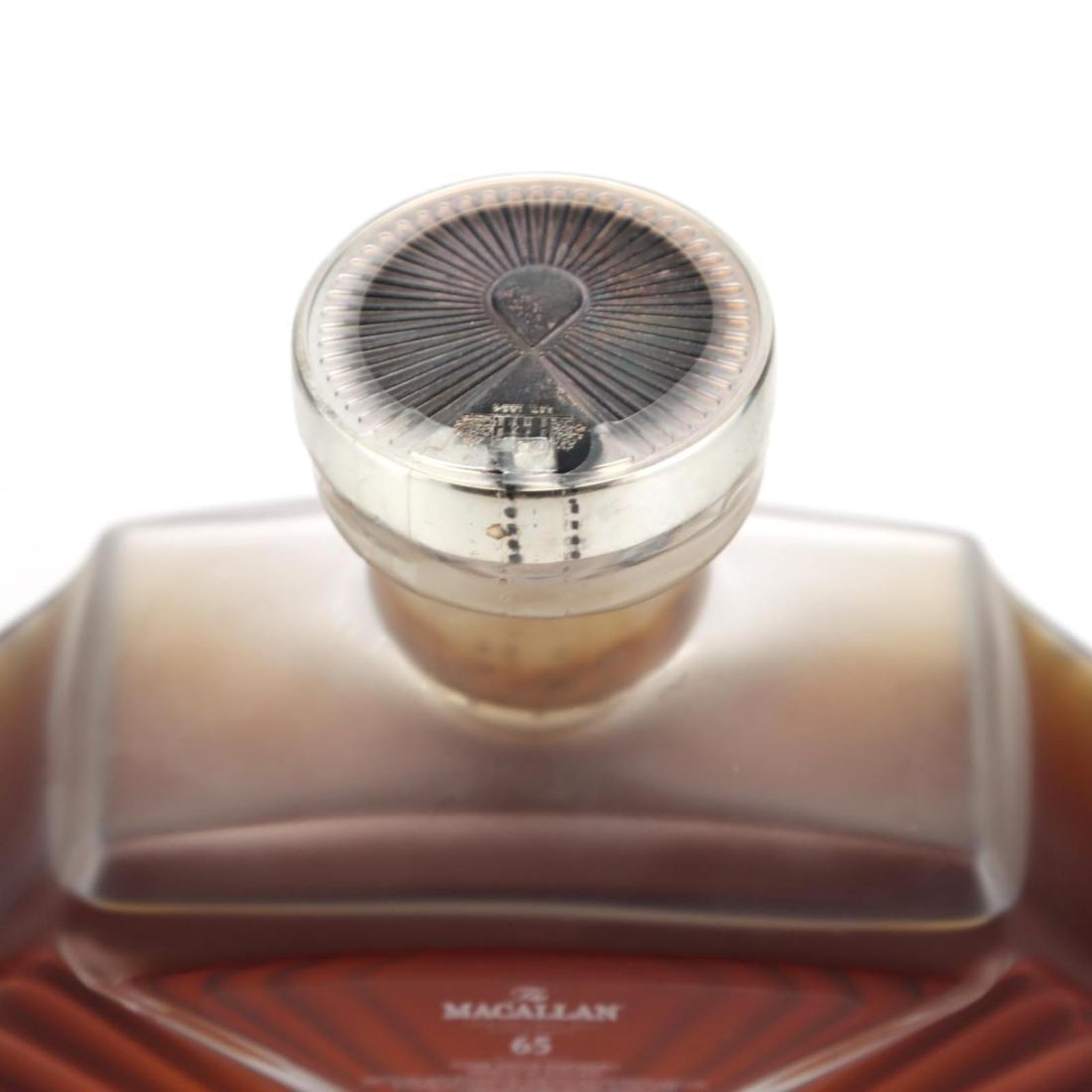 Macallan Six Pillars Collection 65 Year Old - Lalique Decanter