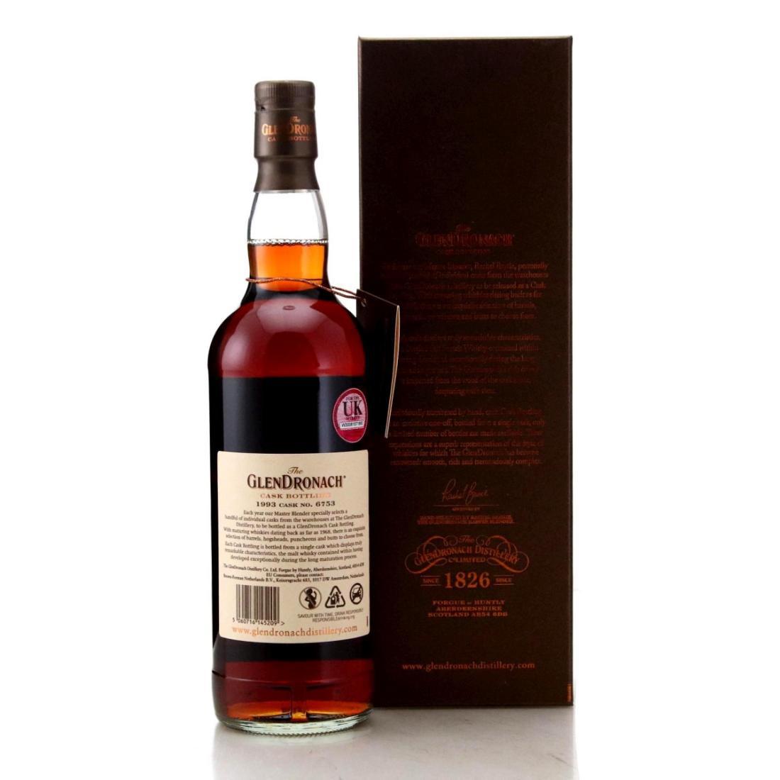Glendronach 1993 Cask Bottling 30 Year Old