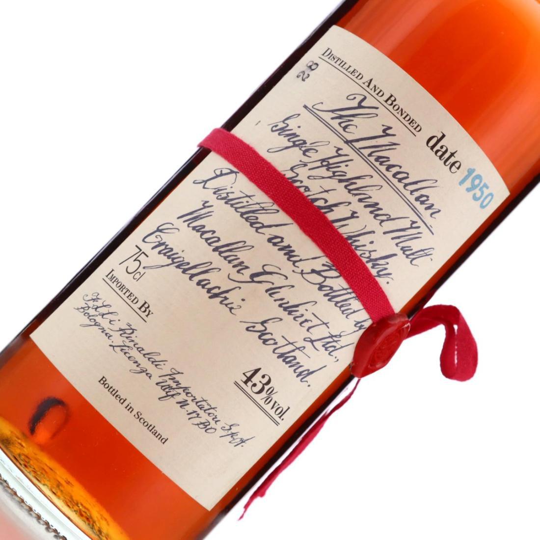 Macallan 1950 Red Ribbon