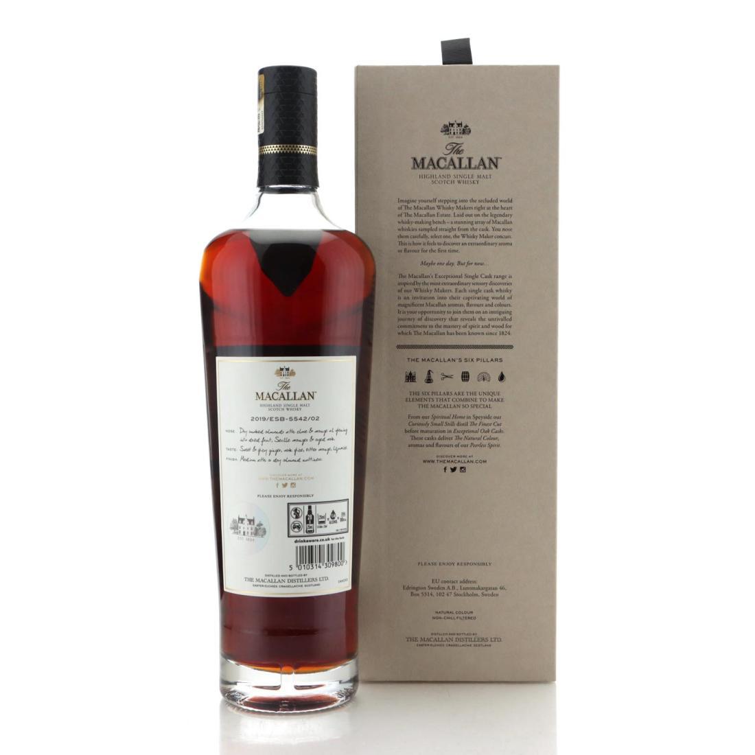 Macallan 1997 Exceptional Single Cask 2019/ESB-5542-02