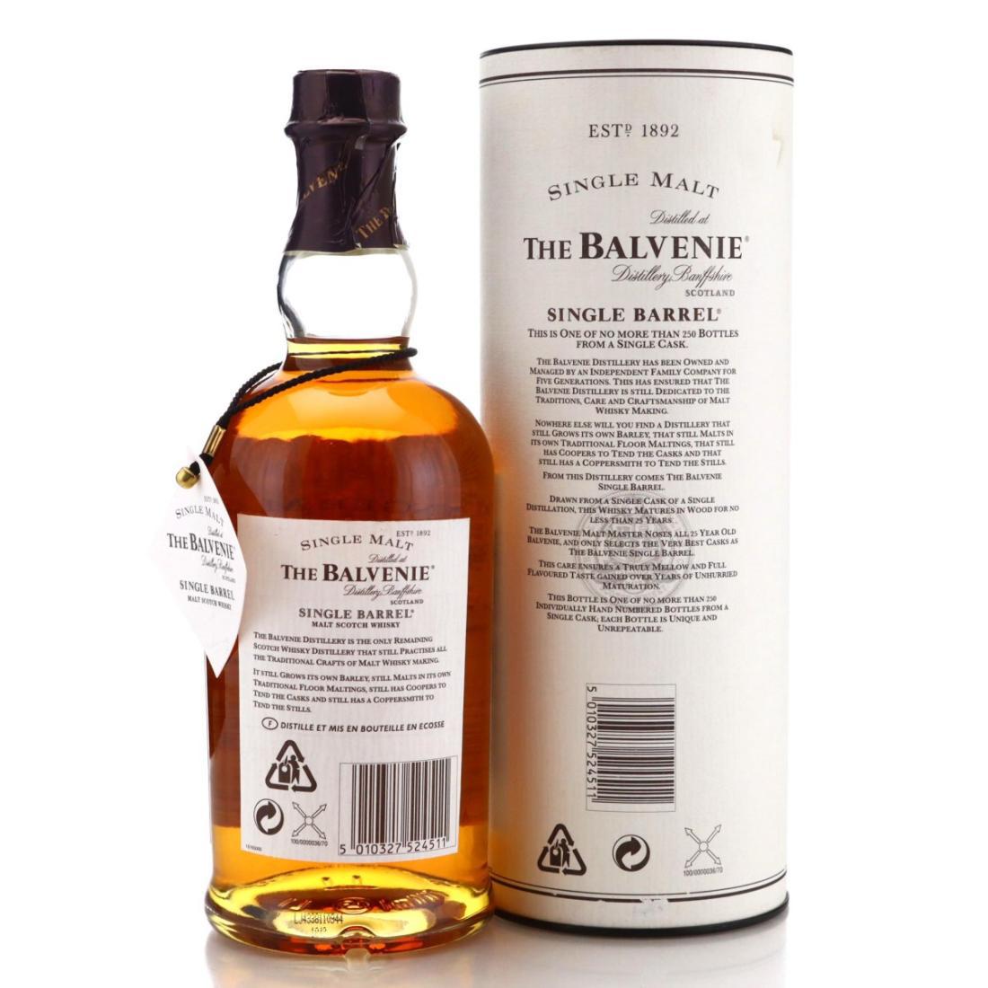 Balvenie 1974 Single Barrel 25 Year Old
