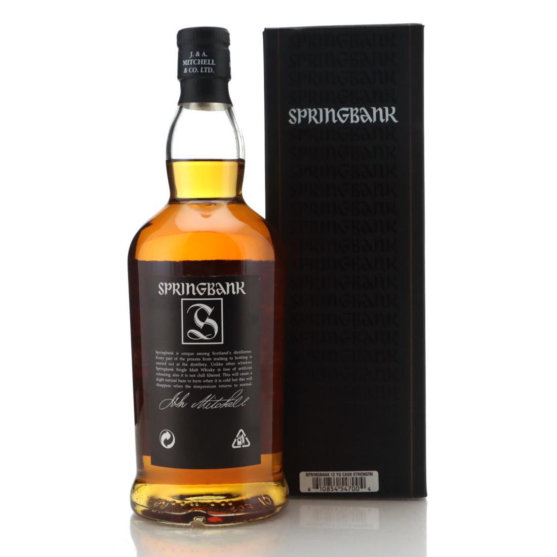 Springbank 12 Year Old Cask Strength