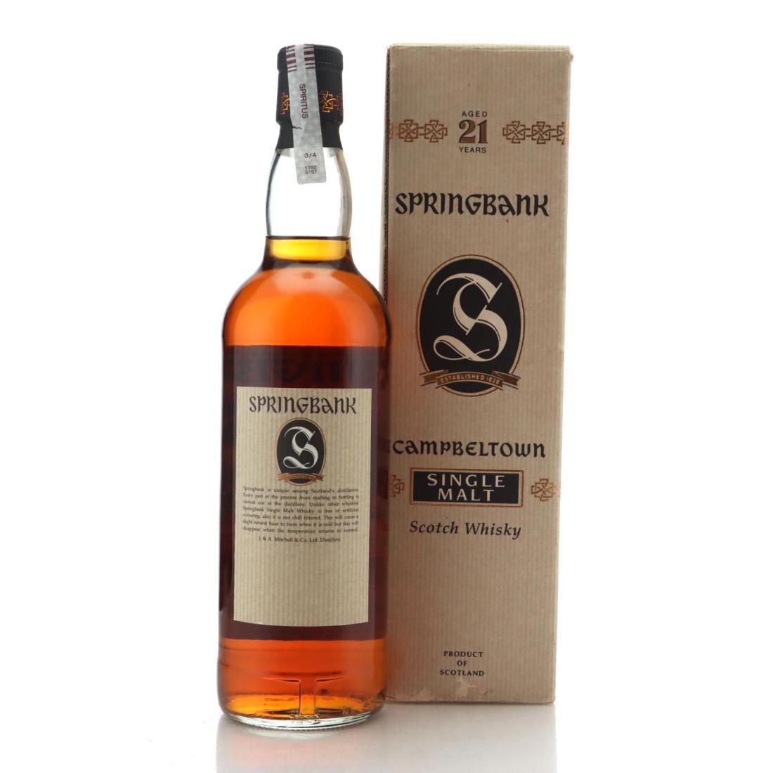 Springbank 21 Year Old