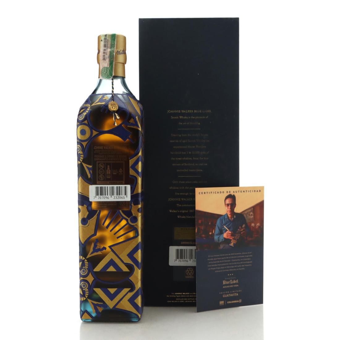 Johnnie Walker Blue Label Edición Limitada Guatavita - Colombia