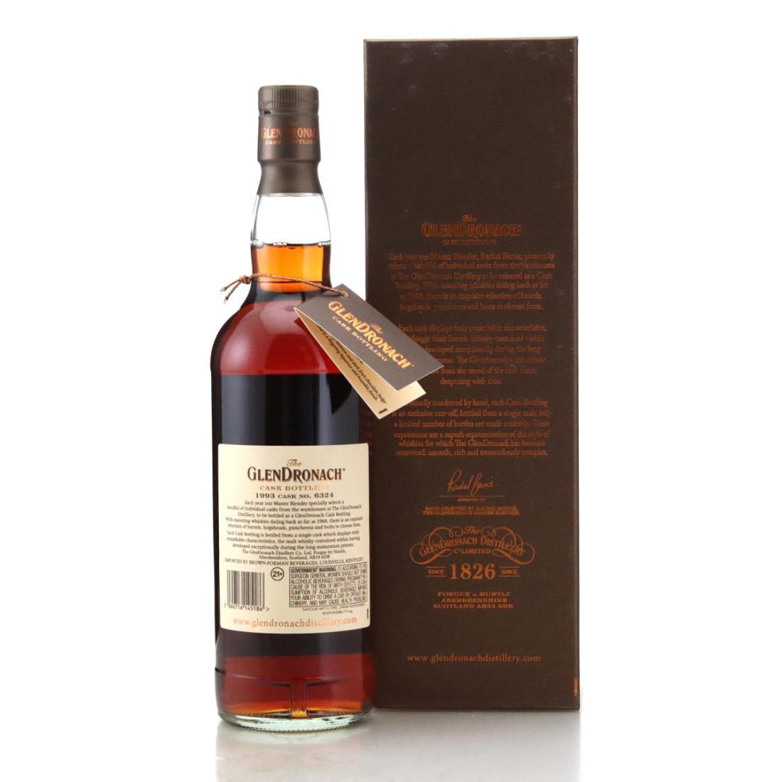 Glendronach 1993 Cask Bottling 30 Year Old