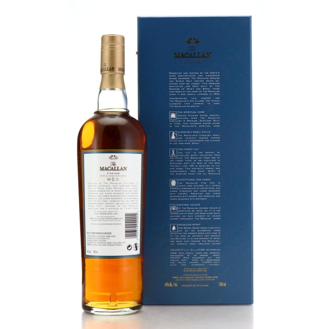 Macallan Fine Oak 30 Year Old