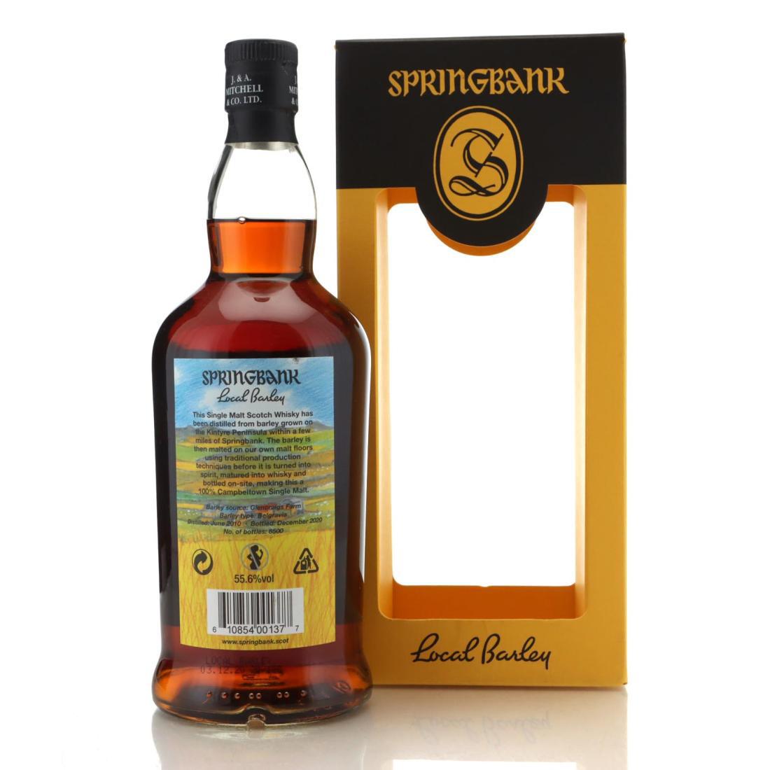 Springbank 2010 Local Barley 10 Year Old