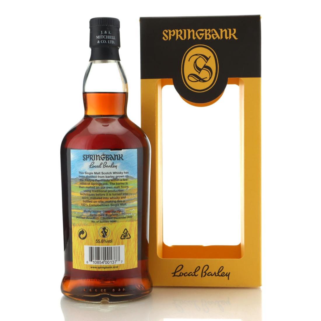Springbank 2010 Local Barley 10 Year Old