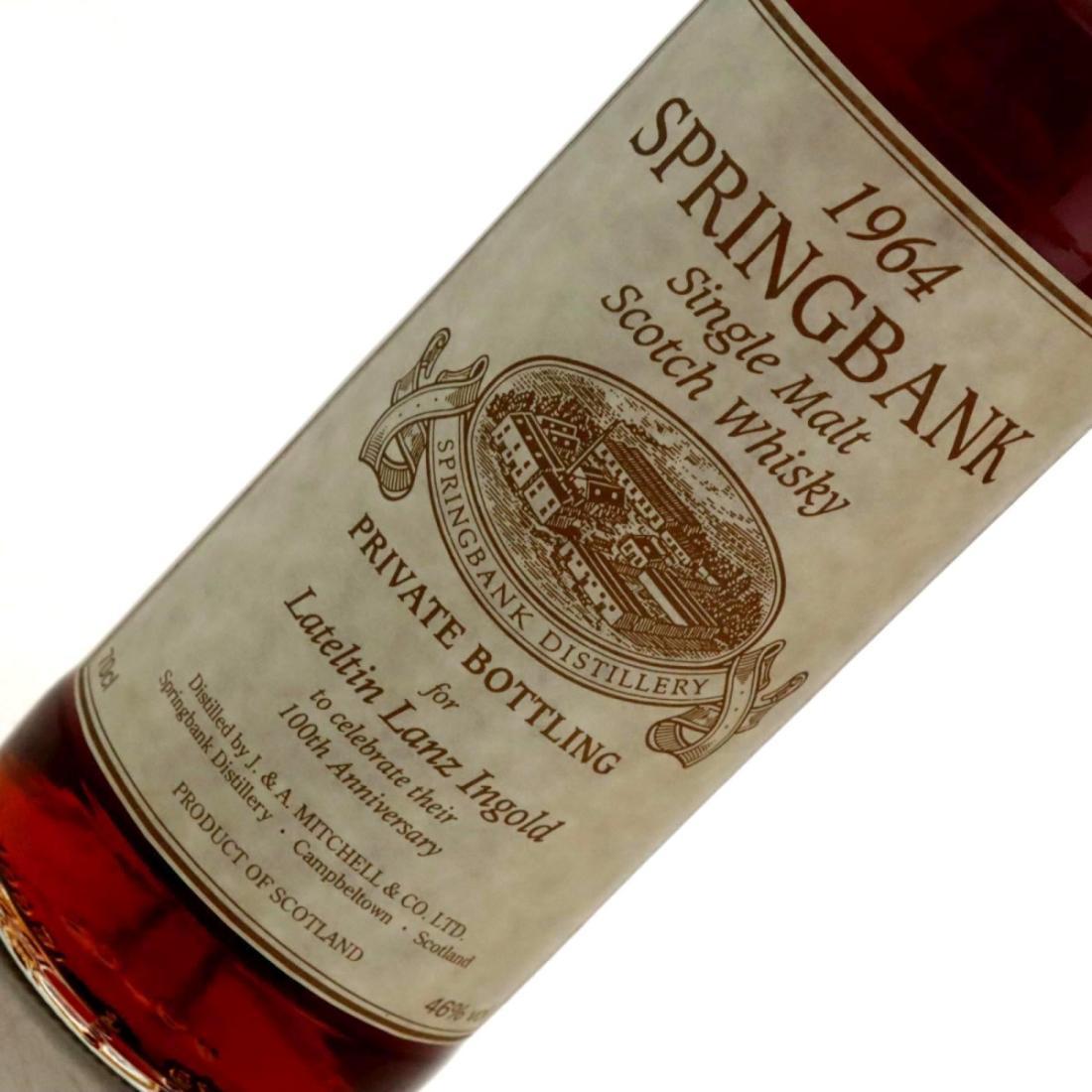 Springbank 1964 Private Bottling