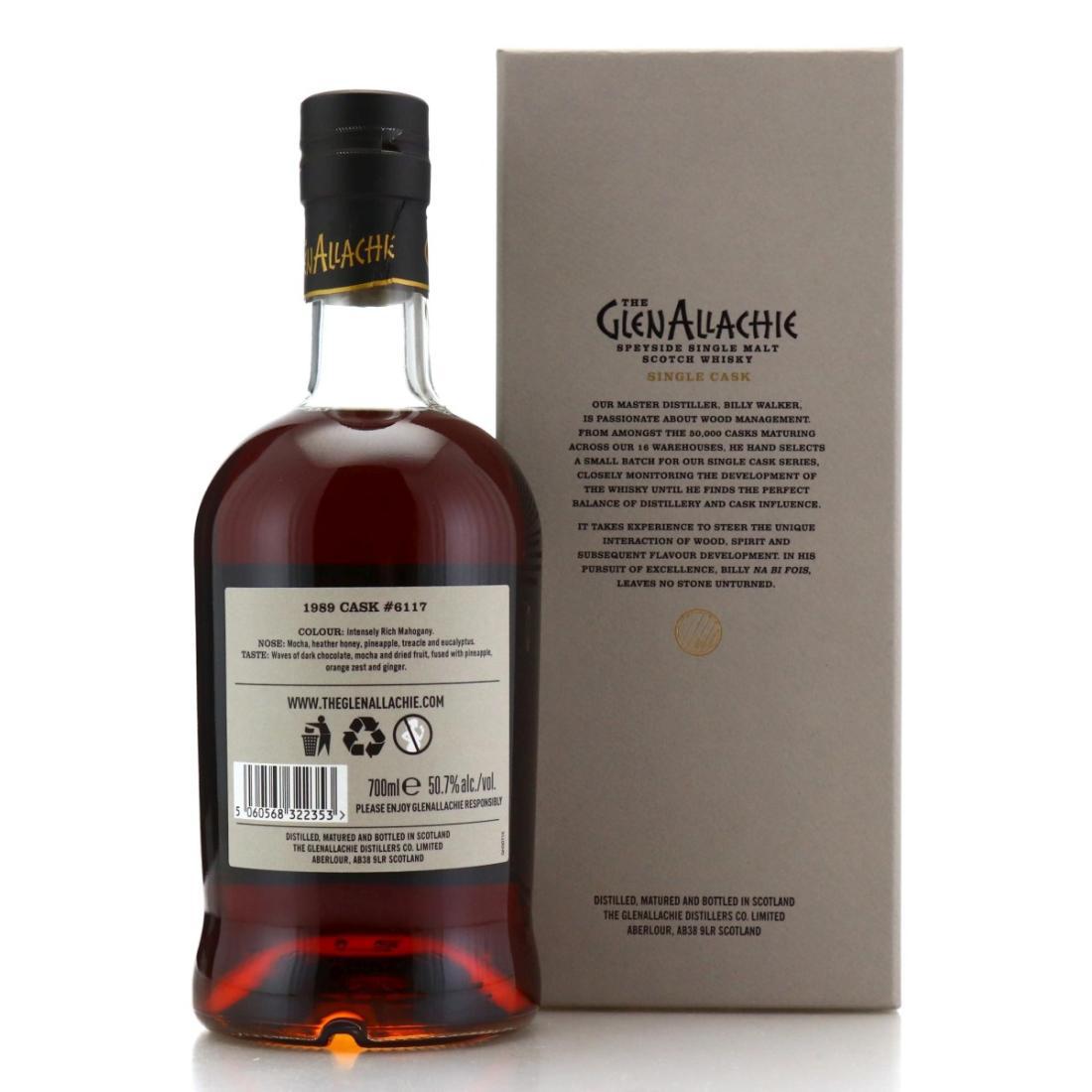 Glenallachie 1989 Single Cask 31 Year Old