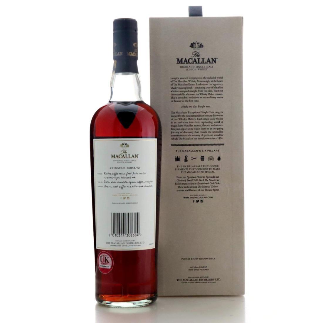Macallan 1997 Exceptional Single Cask 2018/ASH–14813/12