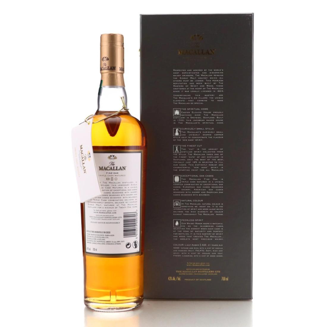 Macallan Fine Oak 21 Year Old