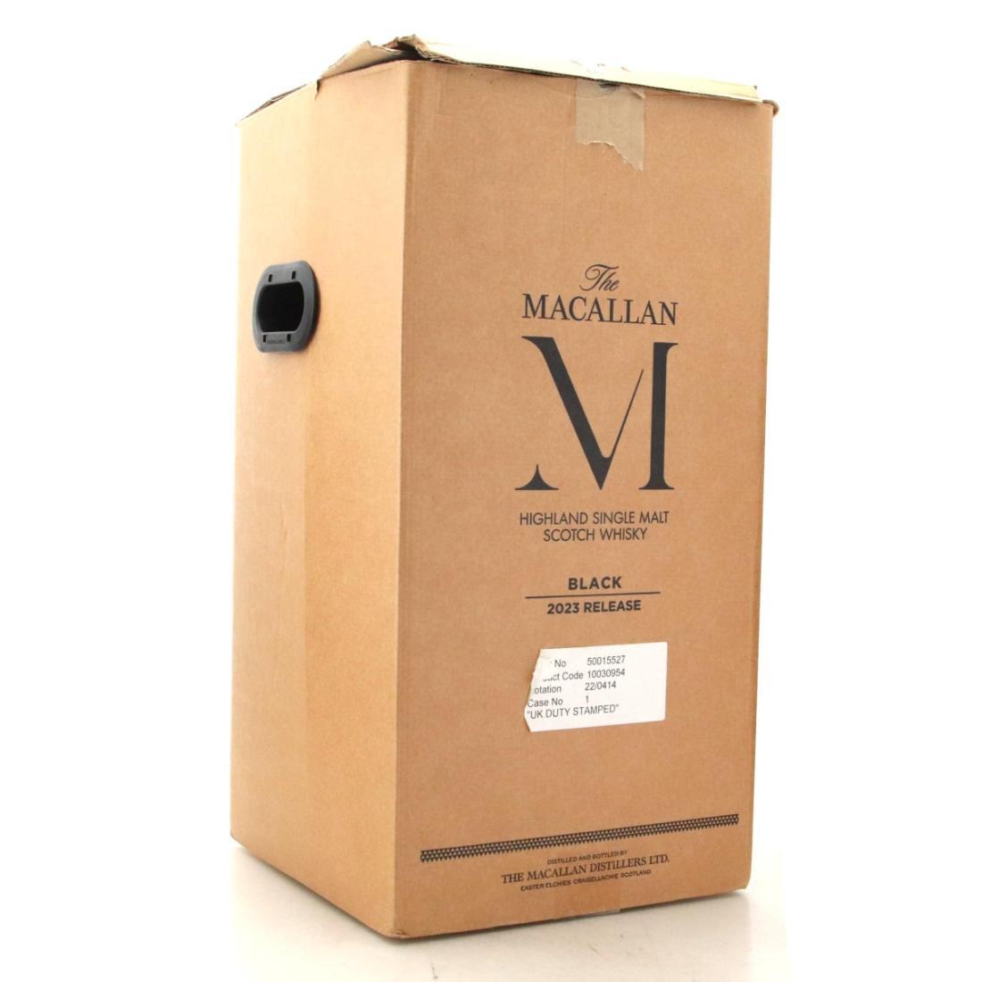 Macallan M Black 2022 Release - Lalique Decanter