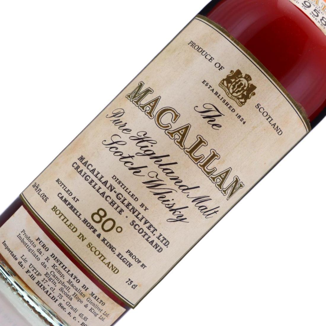Macallan 1958 80° Proof