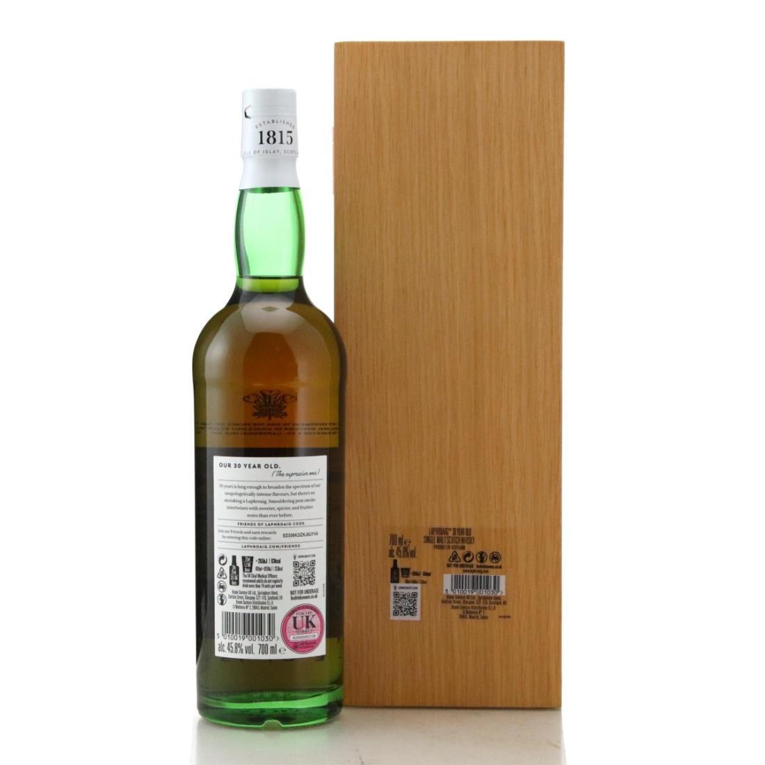 Laphroaig 30 Year Old 2024 Release