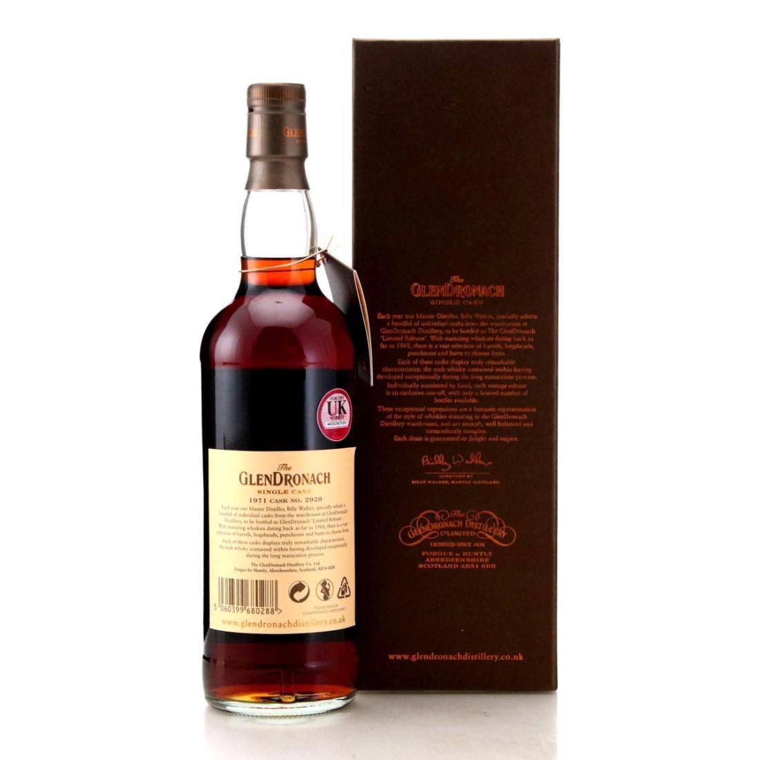 Glendronach 1971 Single Cask 43 Year Old