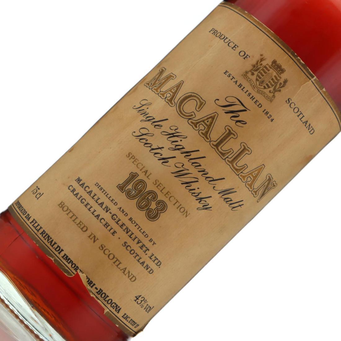 Macallan 1963 Special Selection