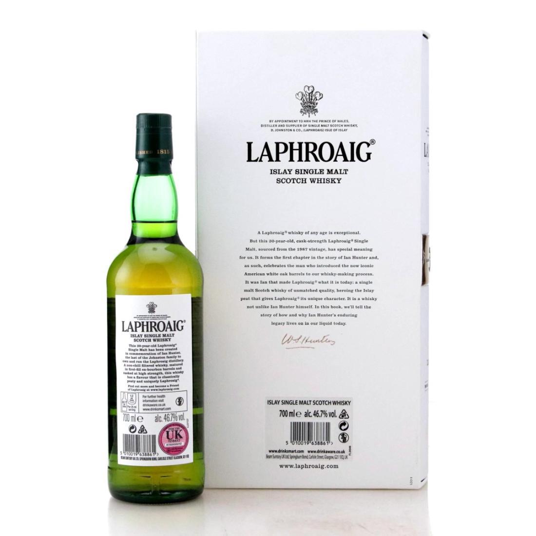 Laphroaig 30 Year Old The Ian Hunter Story