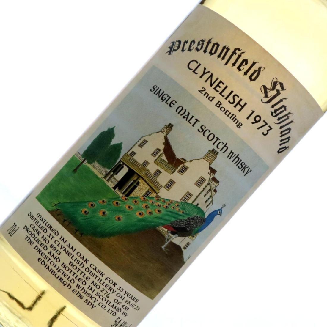 Clynelish 1973 Prestonfield Highland 33 Year Old 2nd Bottling