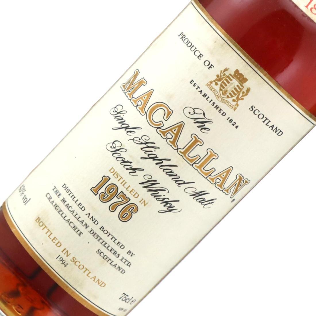 Macallan 1976 18 Year Old