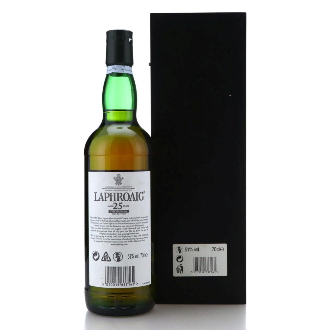 Laphroaig 25 Year Old Cask Strength 2009 Edition