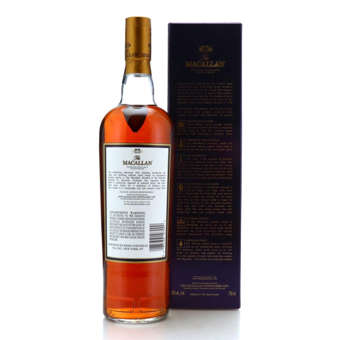 Macallan 1996 18 Year Old