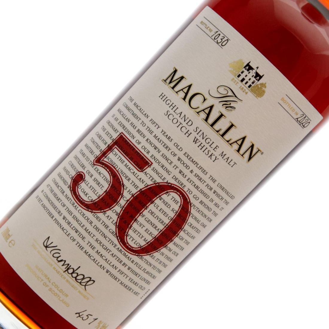 Macallan The Red Collection 50 Year Old