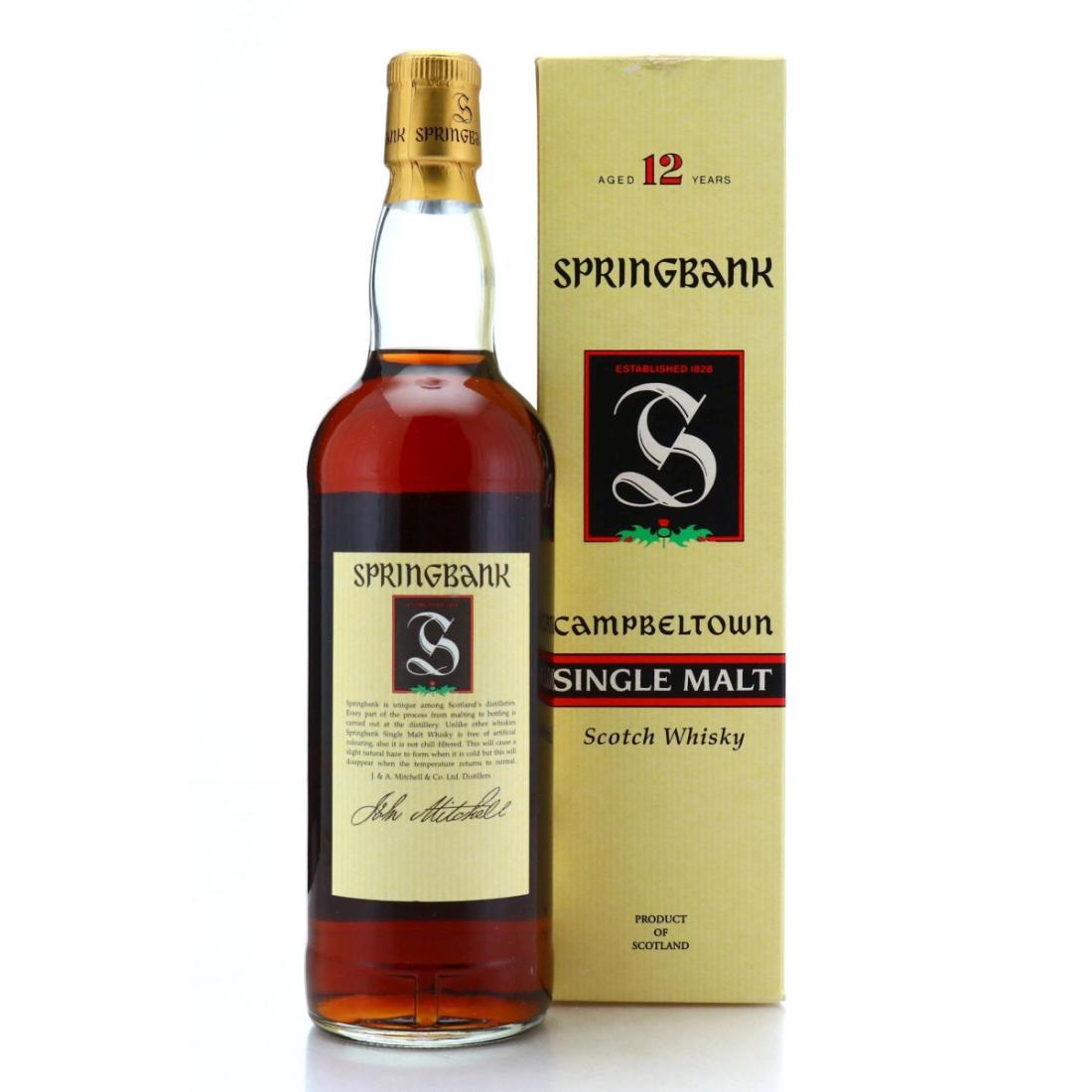 Springbank 12 Year Old 'Green Thistle'