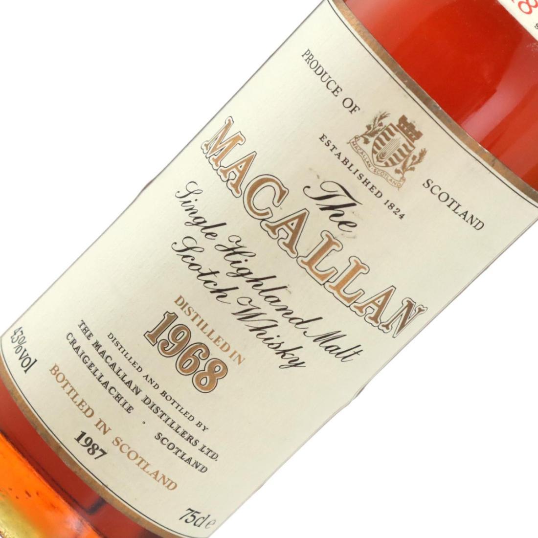 Macallan 1968 18 Year Old