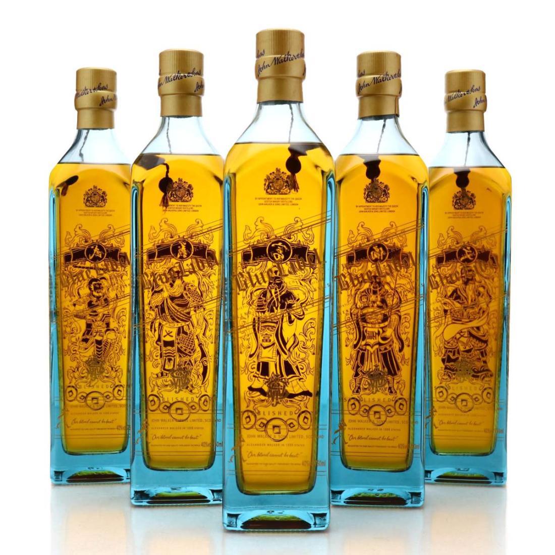 Johnnie Walker Blue Label Gods of Wealth Collection x 5