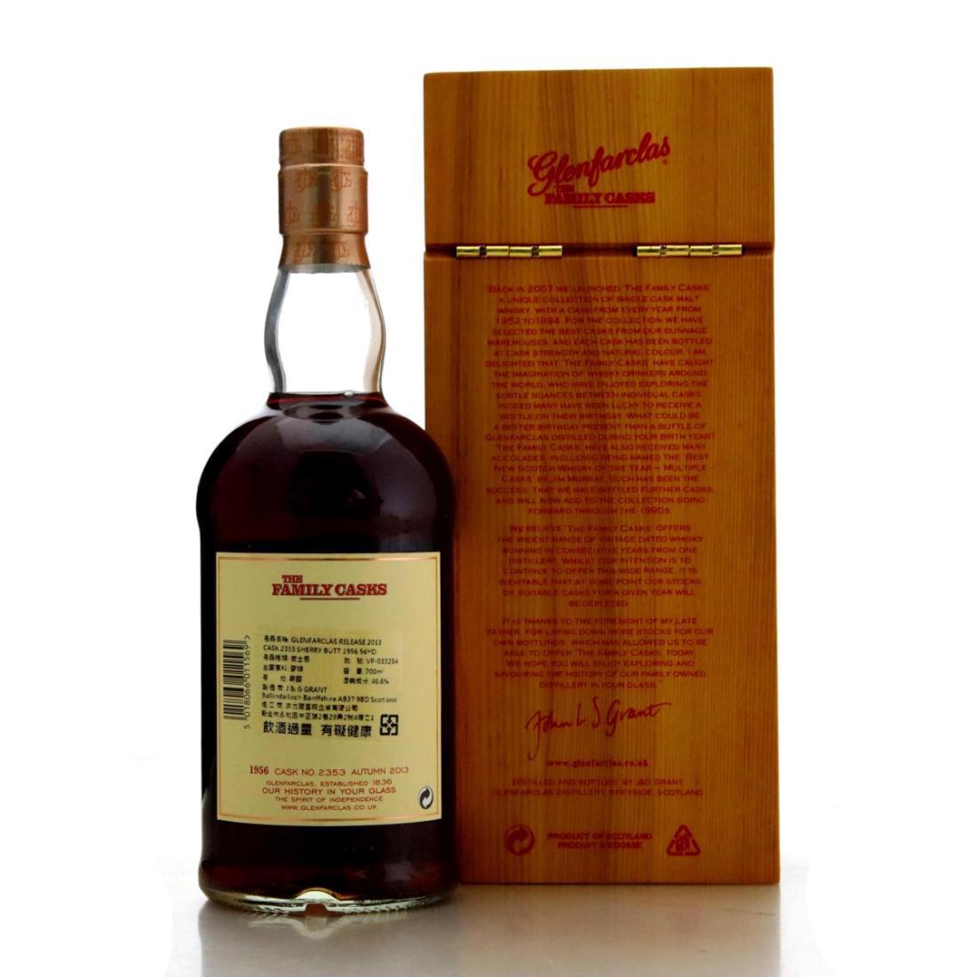 Glenfarclas 1956 The Family Casks Autumn 2013