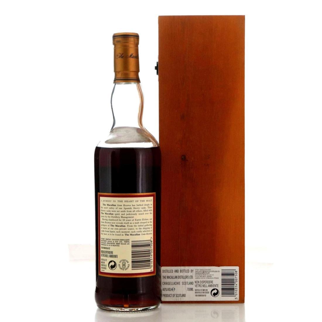 Macallan 1980 Gran Reserva 18 Year Old