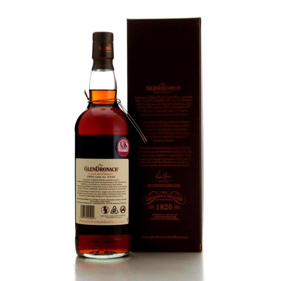 Glendronach 1993 Cask Bottling 30 Year Old