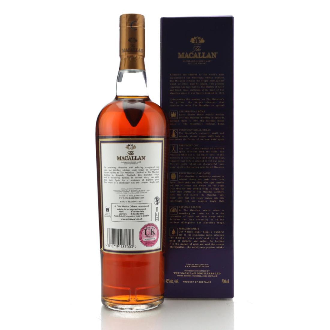 Macallan 18 Year Old Annual 2016 Release
