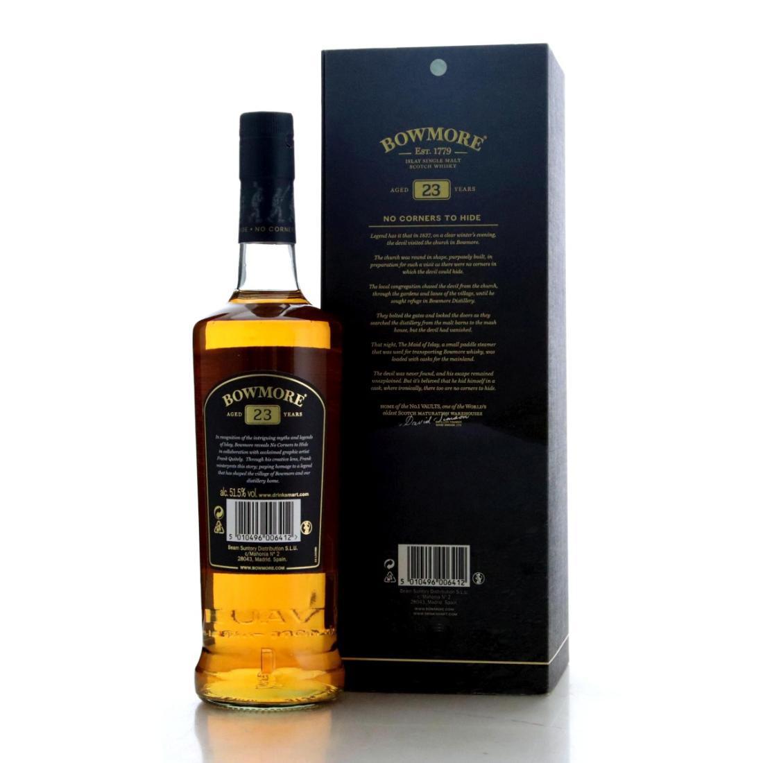 Bowmore No Corners To Hide 23 Year Old - Frank Quitely