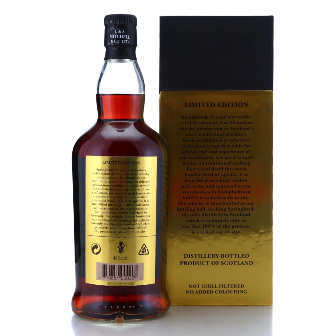 Springbank 21 Year Old