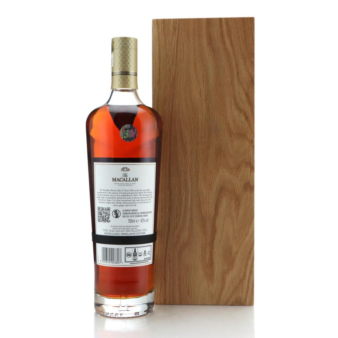 Macallan 25 Year Old Annual 2023 Release