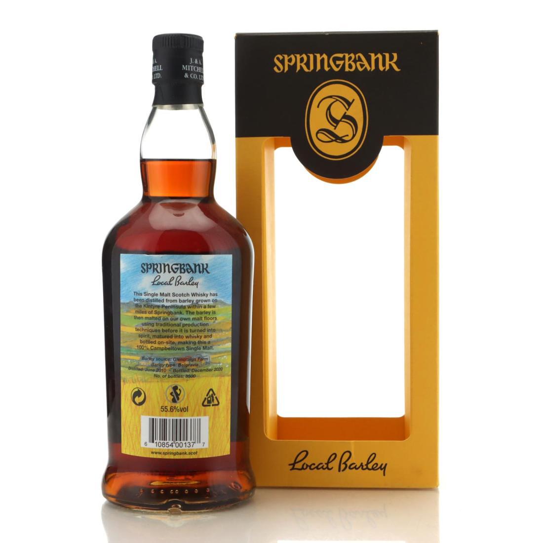 Springbank 2010 Local Barley 10 Year Old