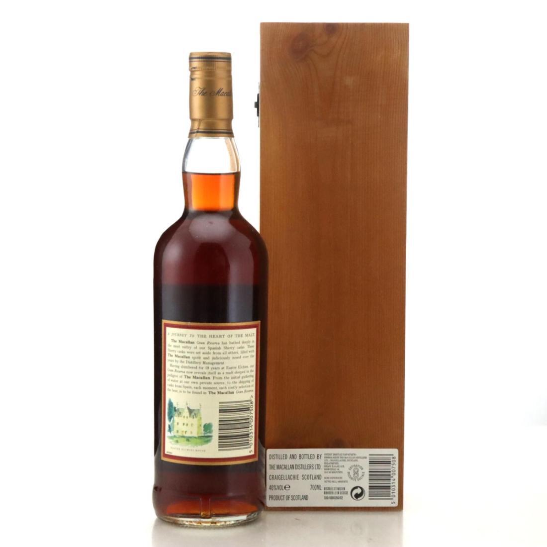 Macallan 1980 Gran Reserva 18 Year Old