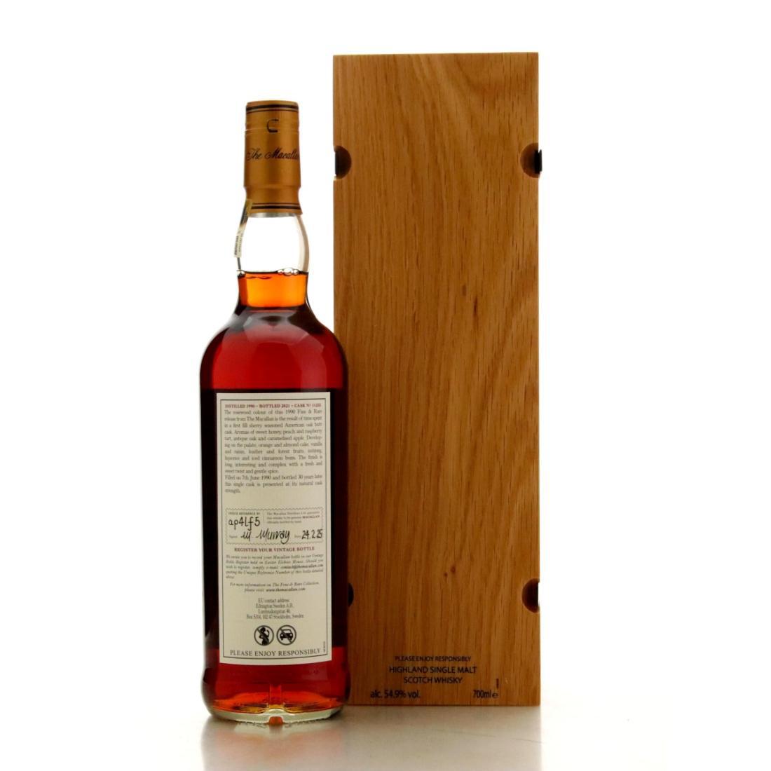 Macallan 1990 Fine & Rare 30 Year Old