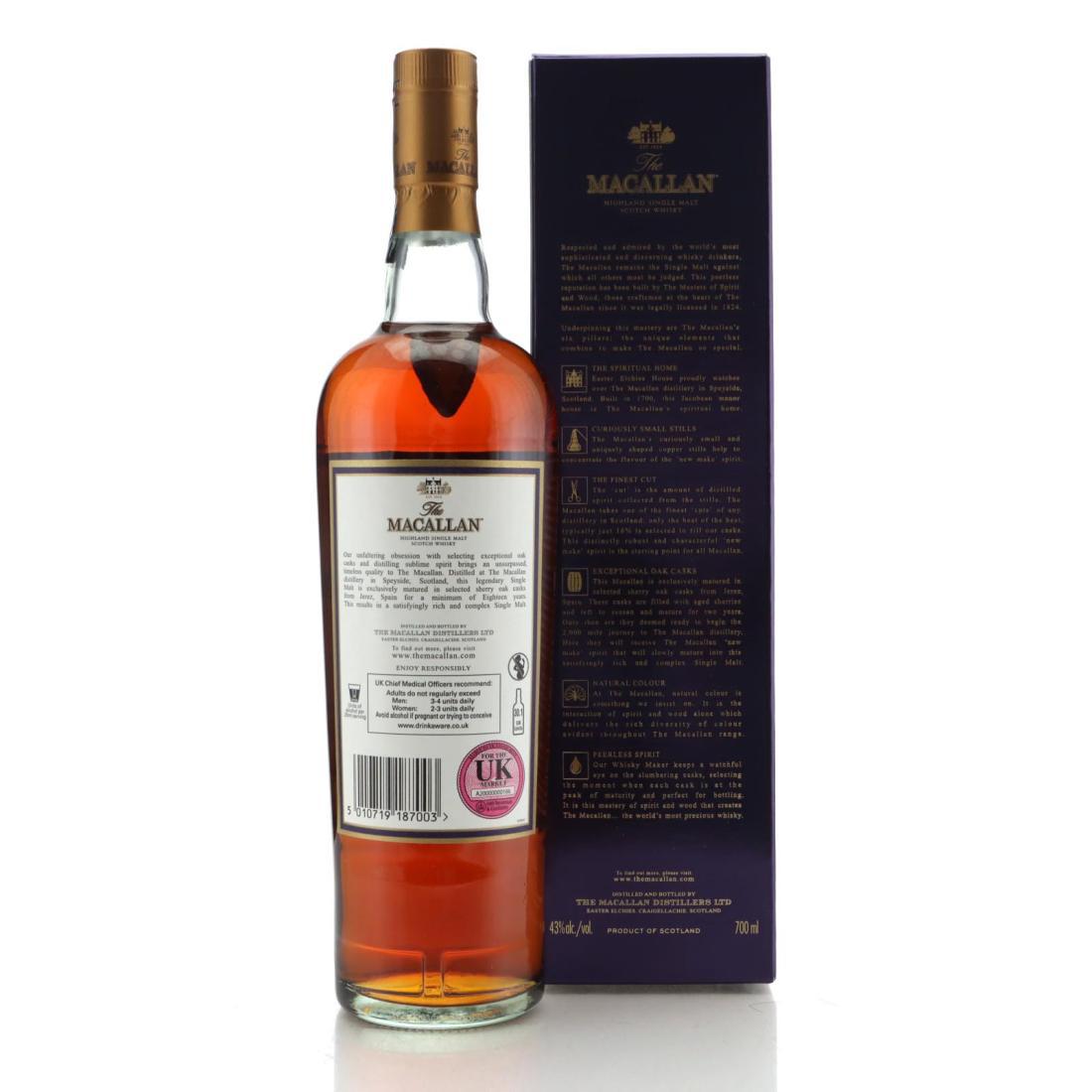 Macallan 18 Year Old Annual 2017 Release