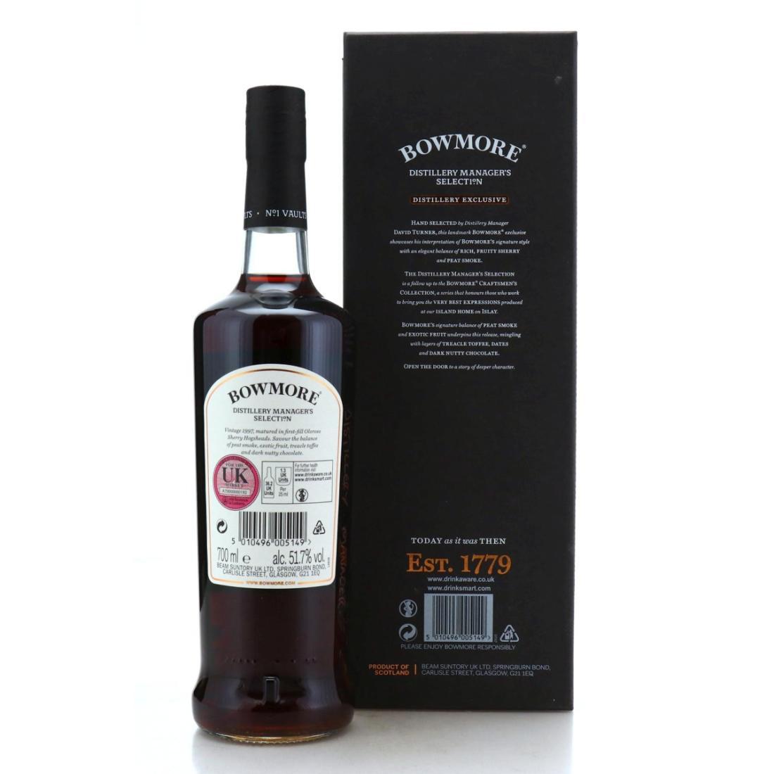Bowmore 1997 Distillery Manager's Selection