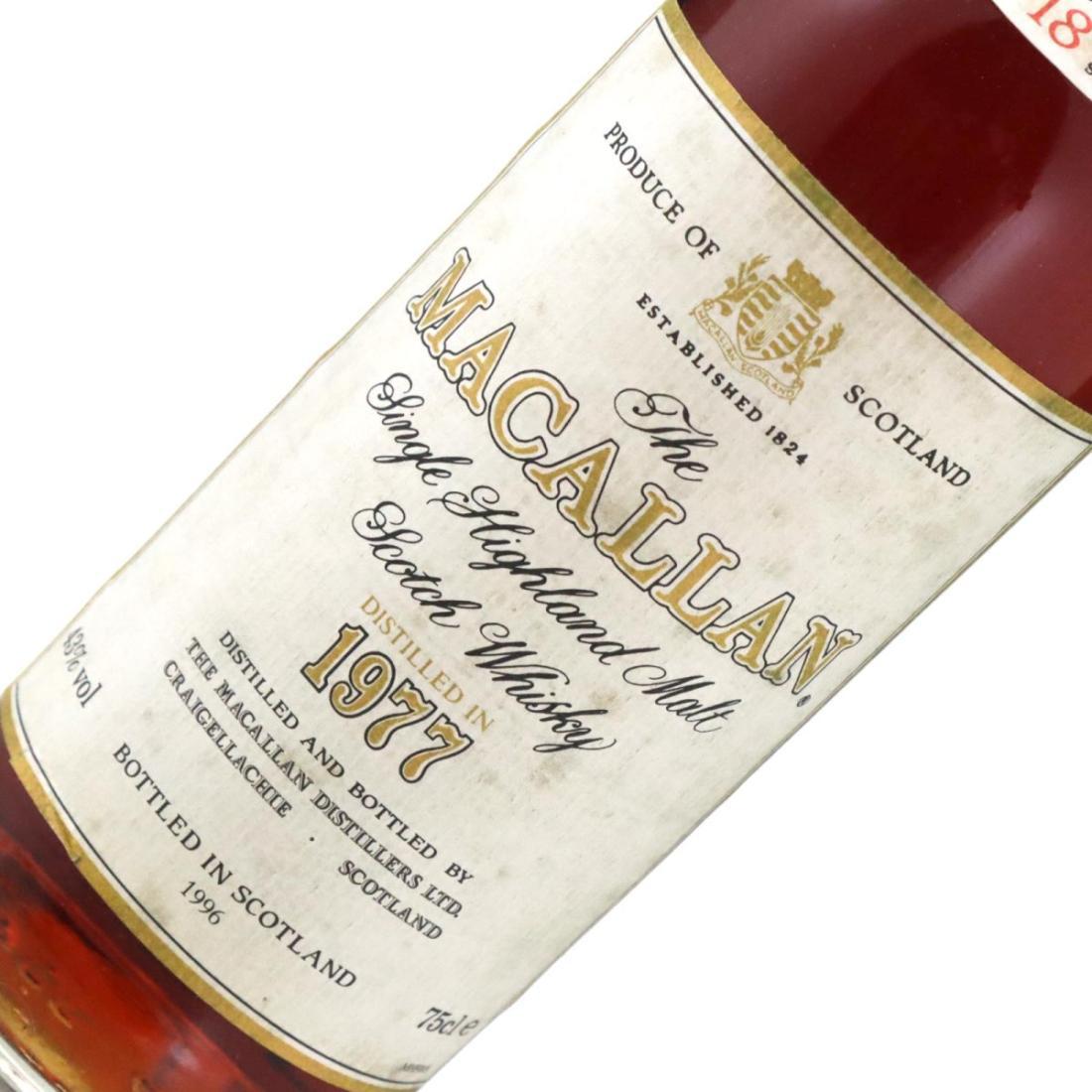 Macallan 1977 18 Year Old