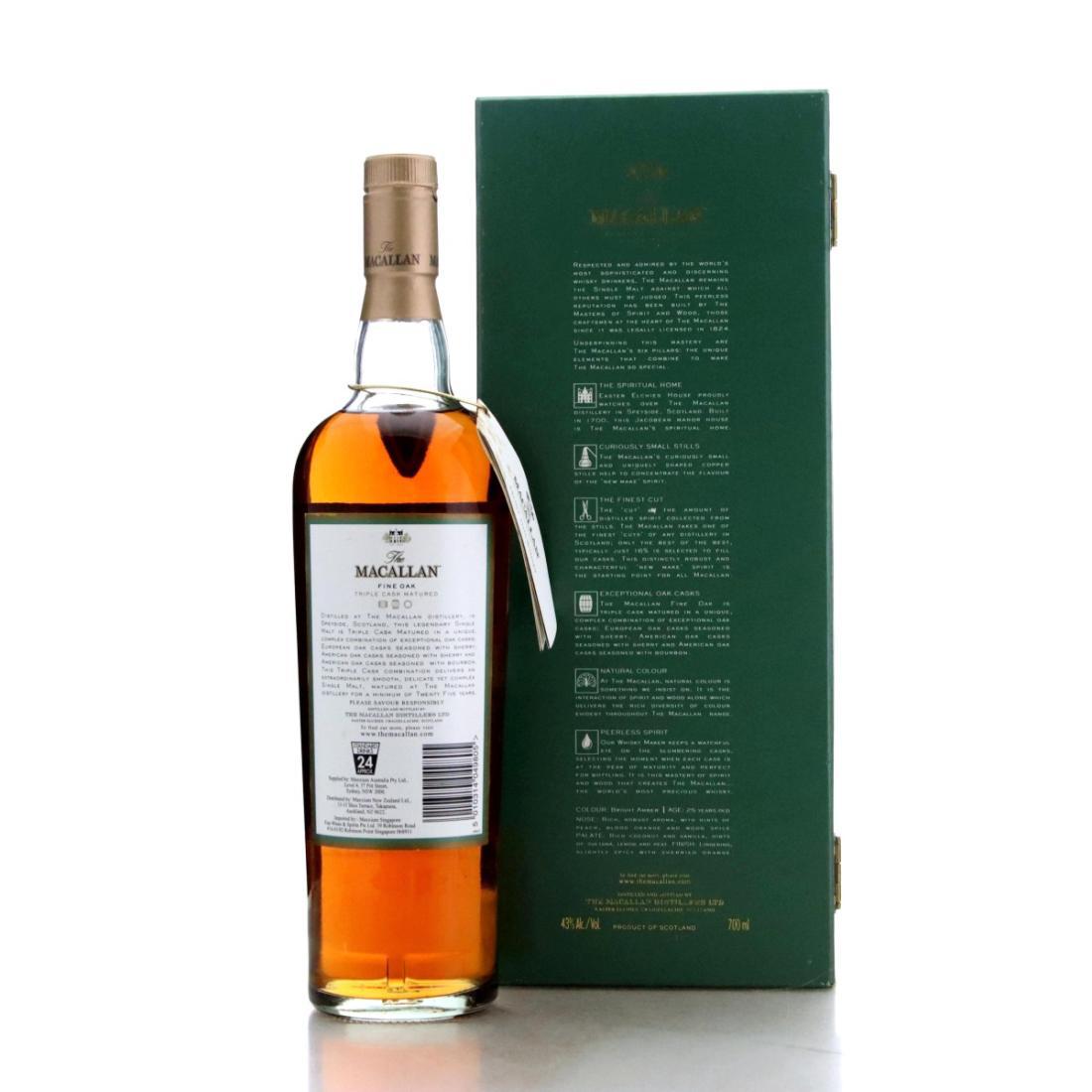 Macallan Fine Oak 25 Year Old