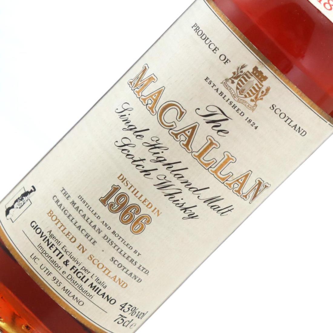 Macallan 1966 18 Year Old