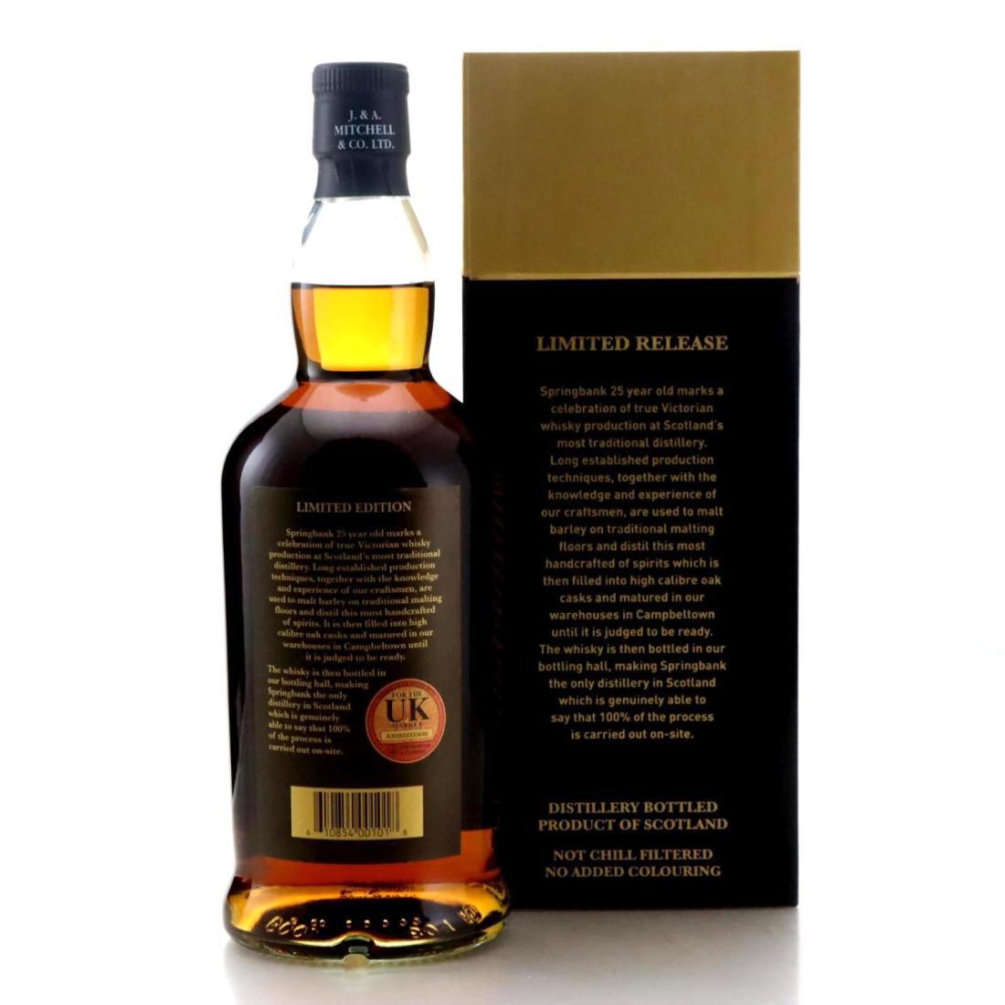 Springbank 25 Year Old
