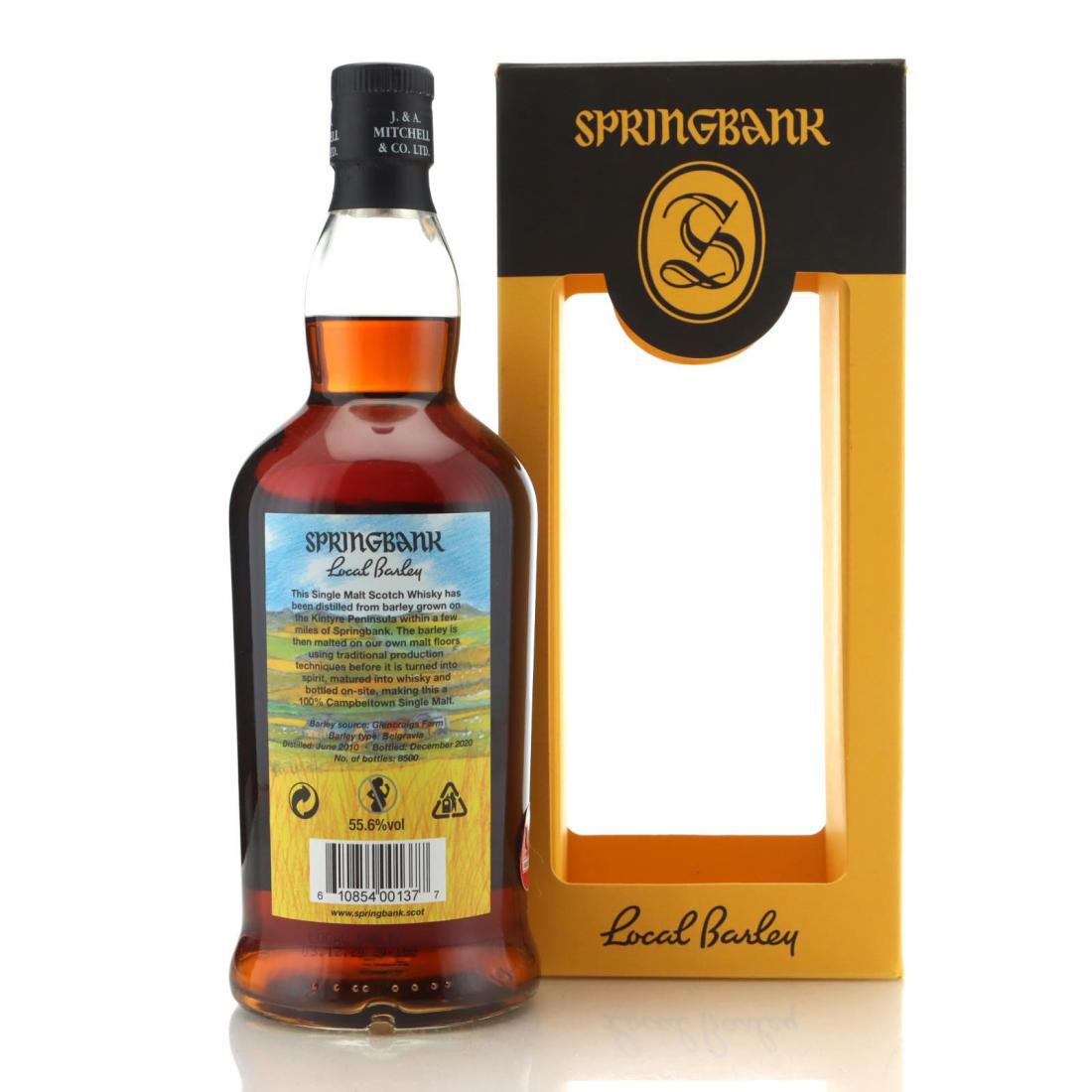 Springbank 2010 Local Barley 10 Year Old