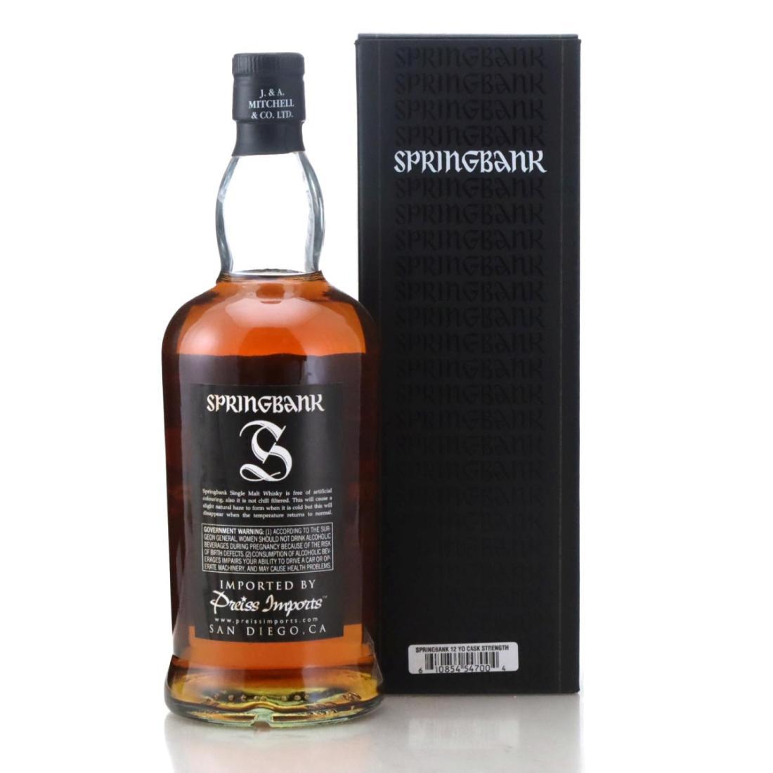 Springbank Cask Strength 12 Year Old